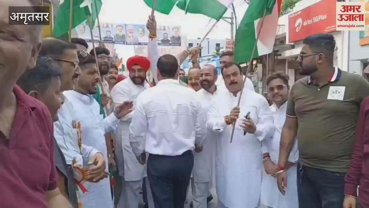 BJP Tiranga Yatra in Amritsar on success of Operation Sindoor