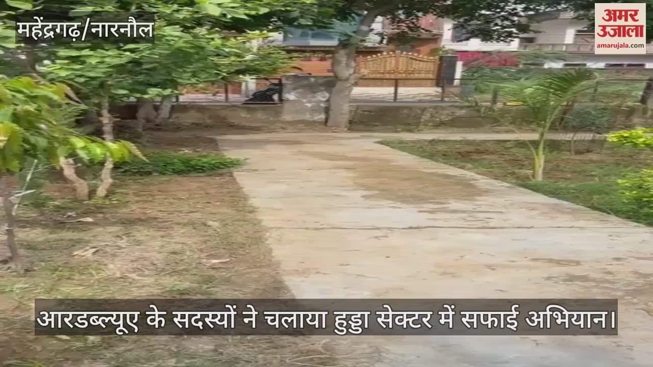 RWA members conducted cleanliness drive in HUDA sector