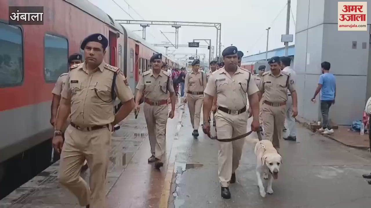 Security agencies searched Ambala railway station for Independence Day