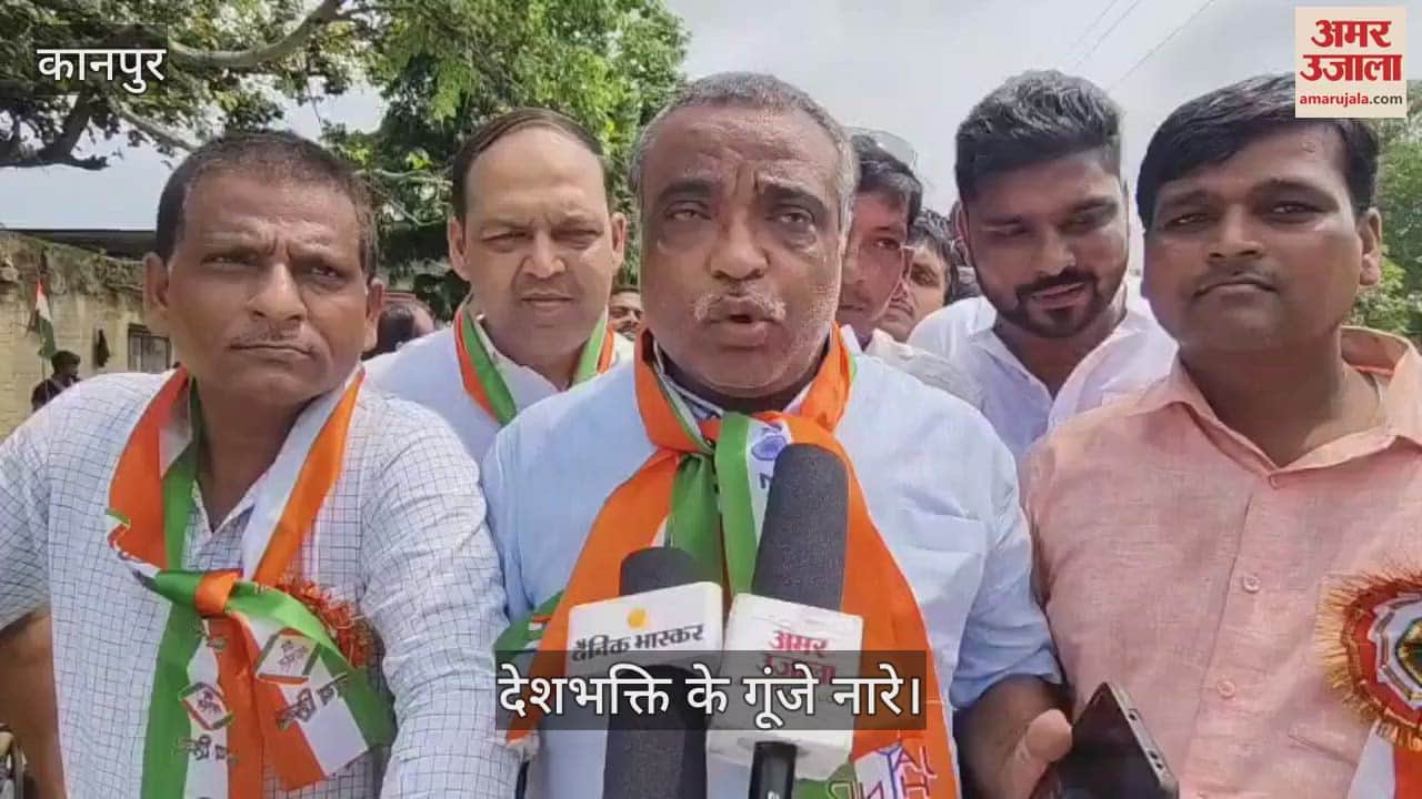 कानपुर के  सरसौल में निकली तिरंगा यात्रा, 40 किलोमीेटर लंबी थी बाइक रैली