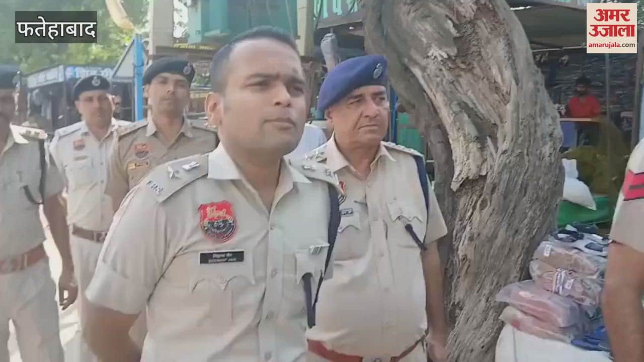 Fatehabad Superintendent of Police Siddhant Jain did a surprise inspection in Bhattu Kalan