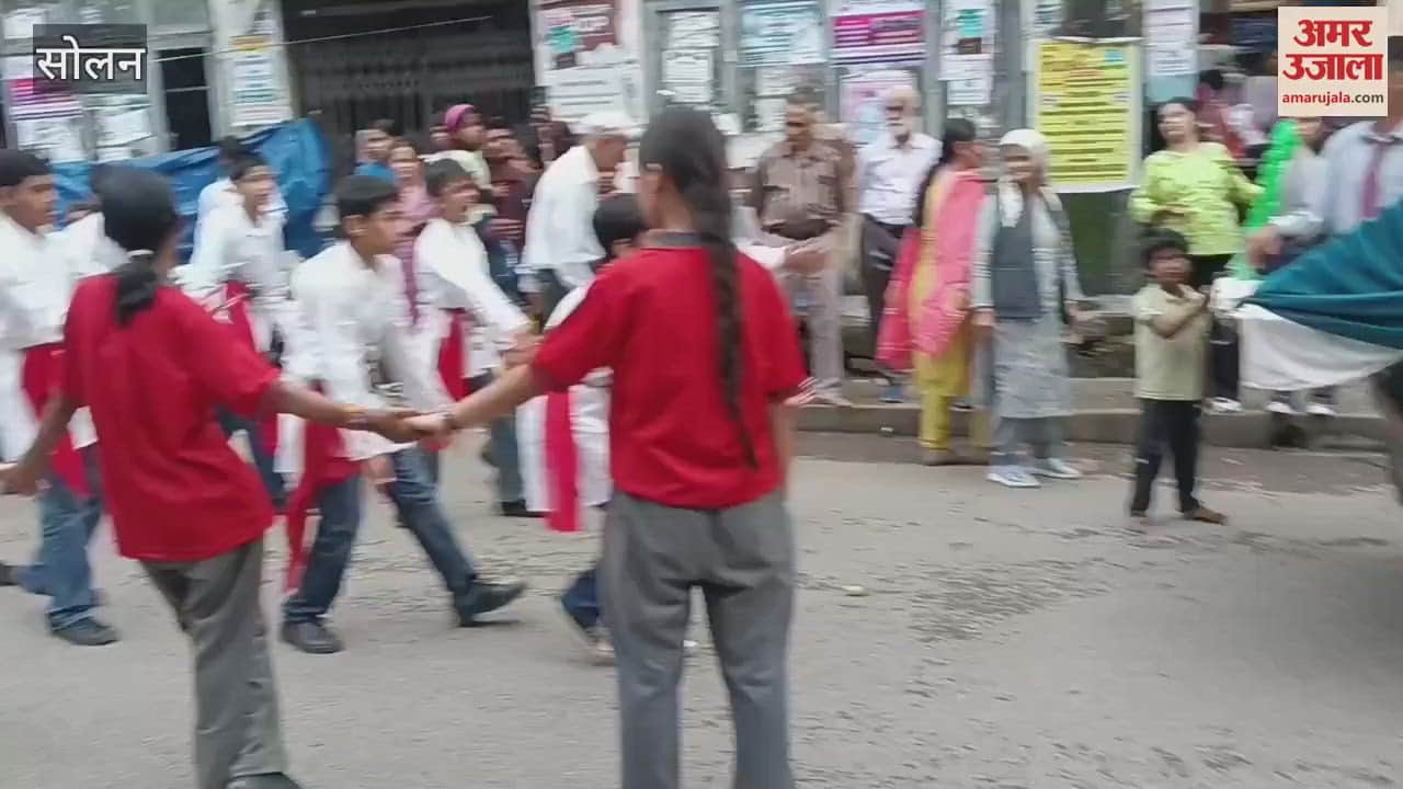 Solan Procession taken out on Mall Road for Janmashtami festival