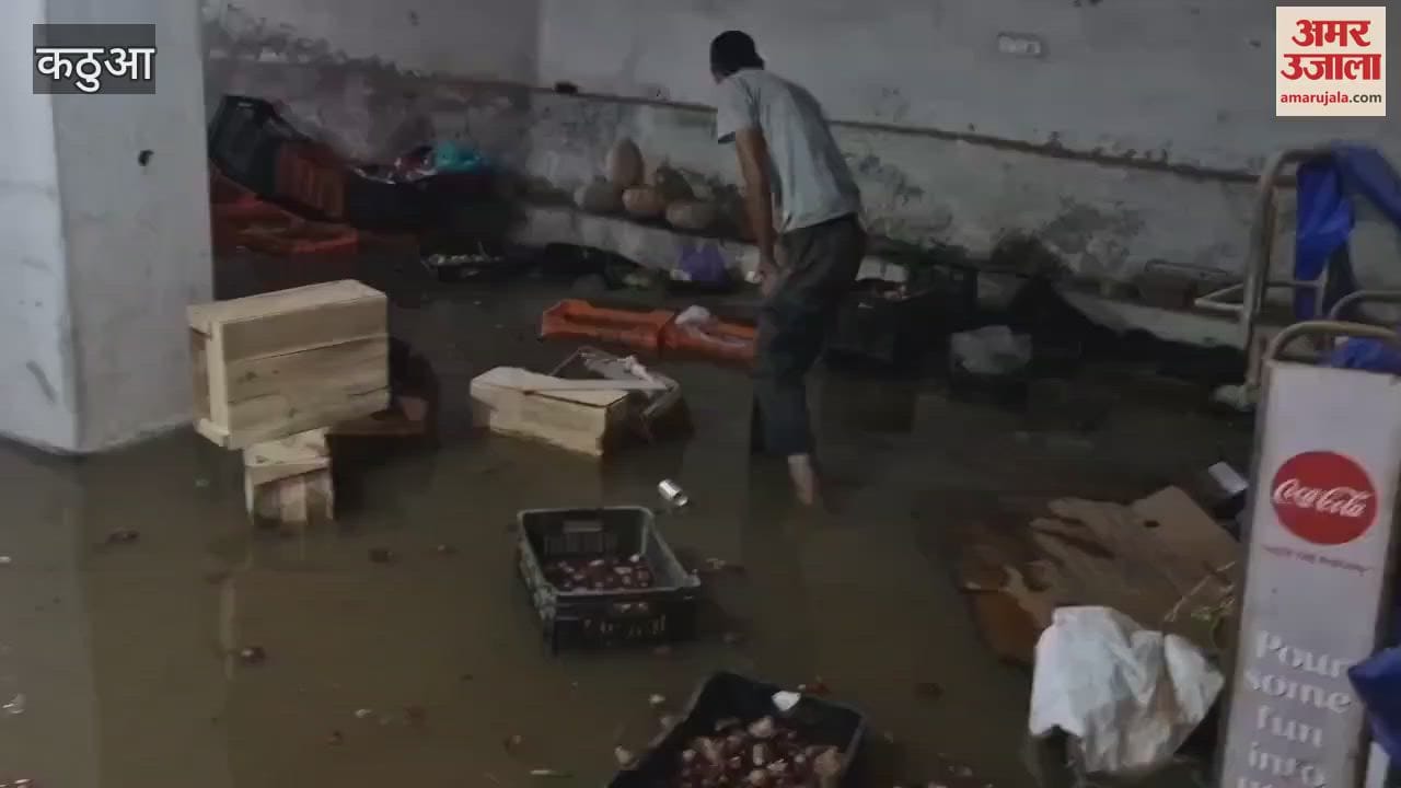Highway department's big negligence at Kathua's Kharot turn, rain water entered the basement