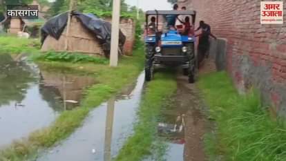 flood in kasganj