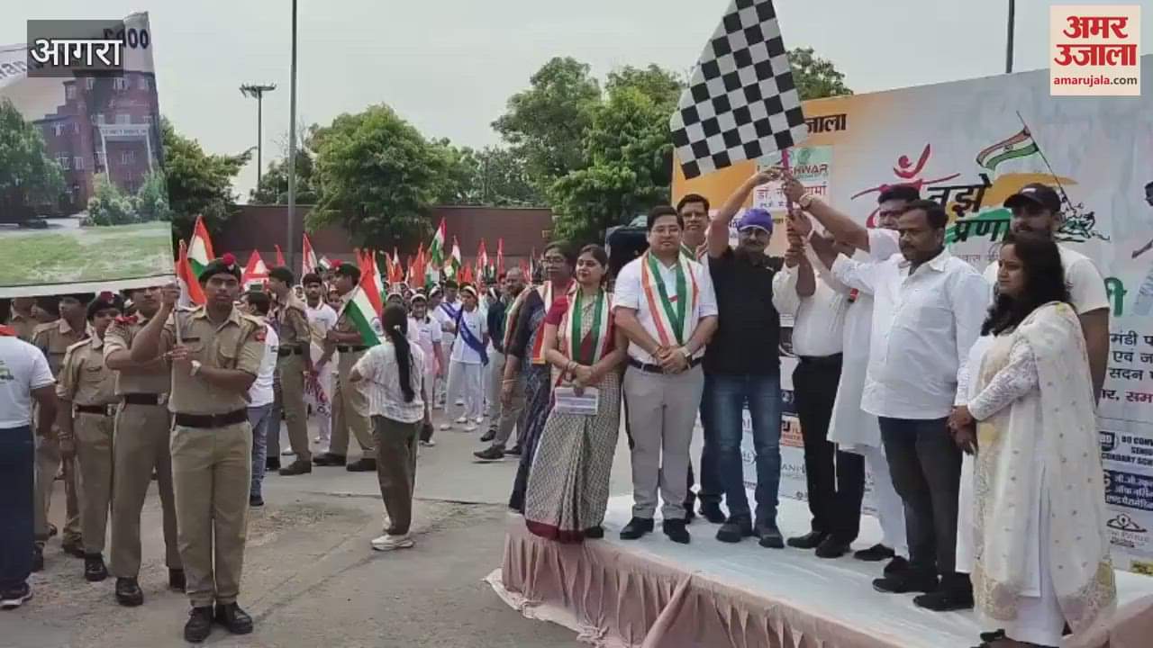Tiranga Yatra Walk for Unity begins under Maa Tujhe Pranam