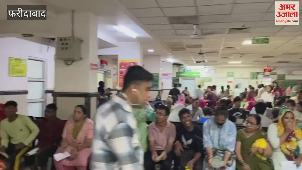 Crowd of patients gathered at BK Hospital after two days holiday