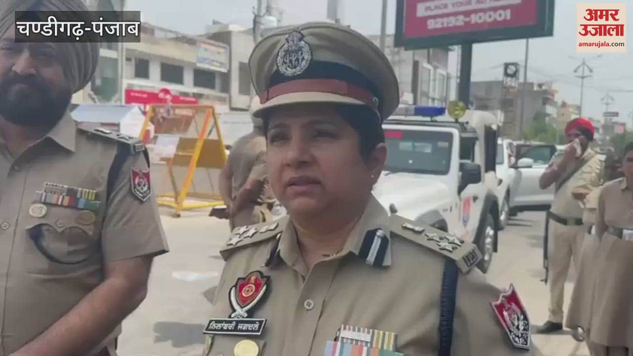 Police flag march in Firozpur