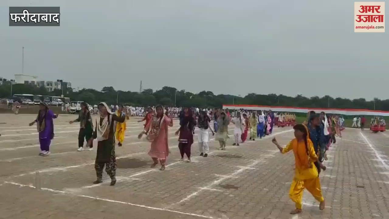 Full dress rehearsal of Independence Day celebrations in Faridabad