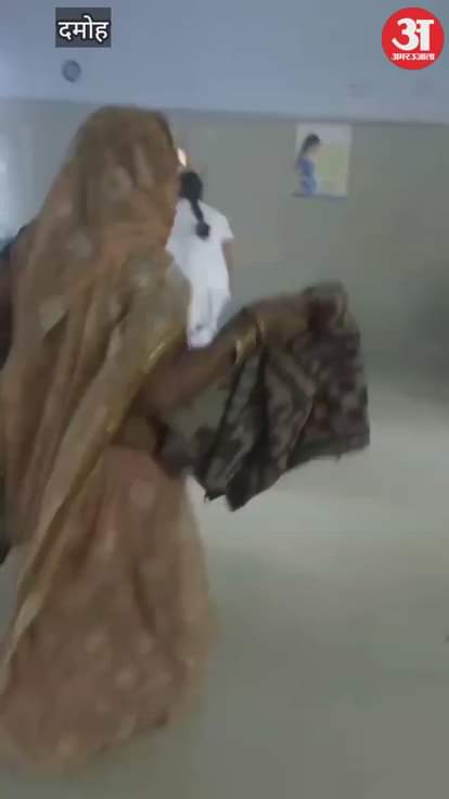 Fire broke out in the maternity ward of the district hospital