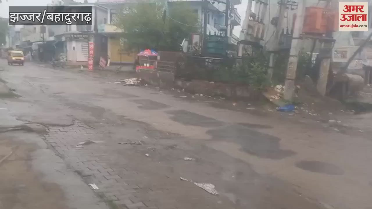 Rain in Jhajjar