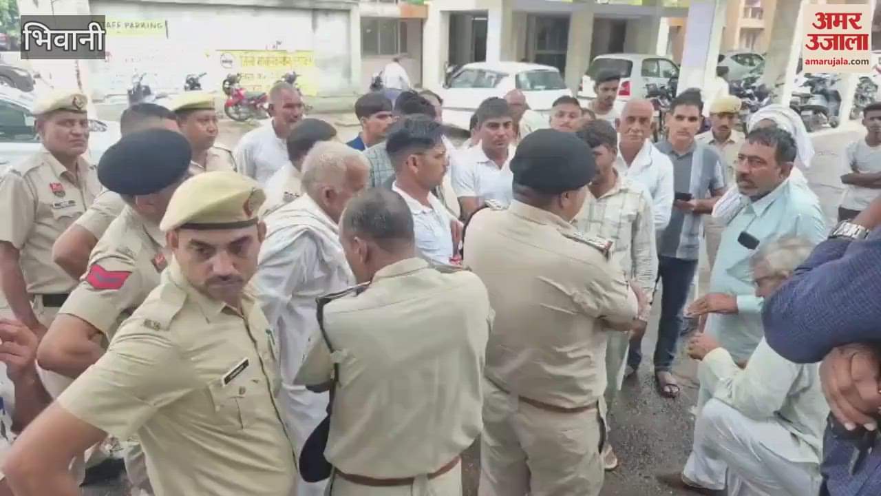 Female teacher murder case in Bhiwani; Even after 12 hours of postmortem, family members did not take the body, villagers gathered in the hospital premises