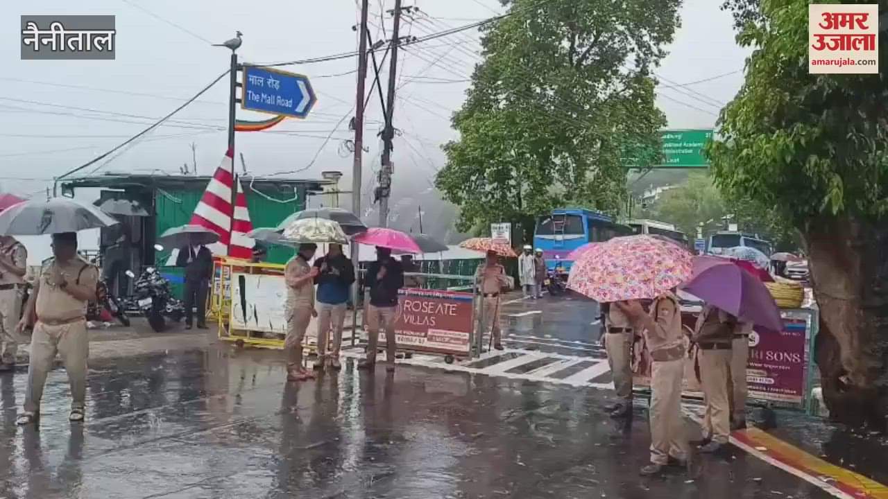 Nainital district has been converted into a police cantonment for the Panchayat elections