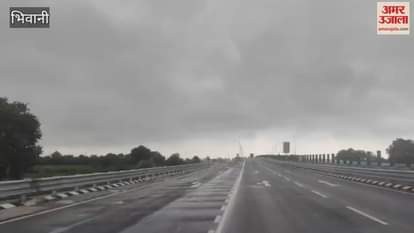 Drizzling rain started in Bhiwani, people got relief from heat