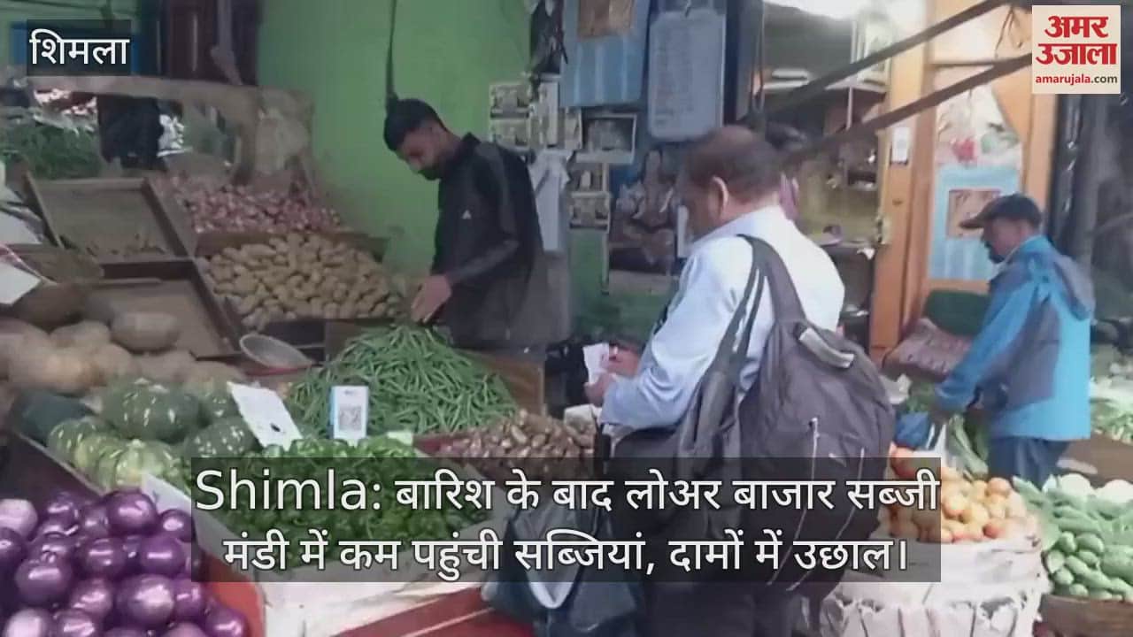 After the rain, less vegetables reached the Lower Bazaar vegetable market, prices increased