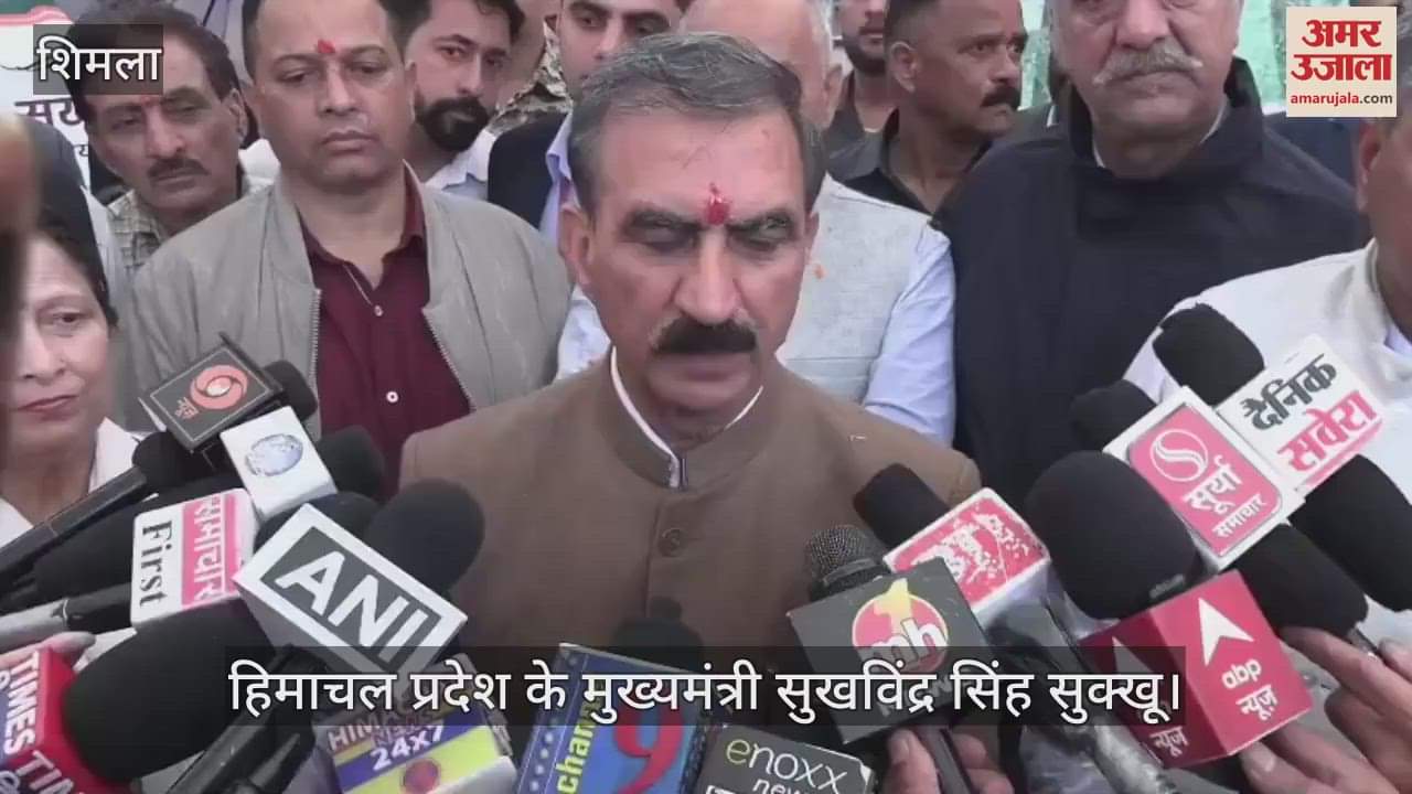 Shimla: Know what Chief Minister Sukhwinder Sukhu said on the cloudburst incidents