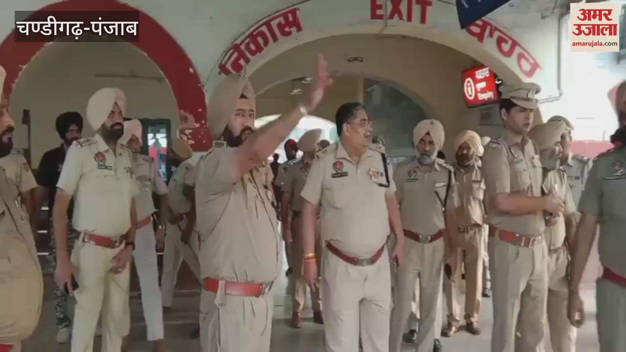 Ferozepur police checked the railway station