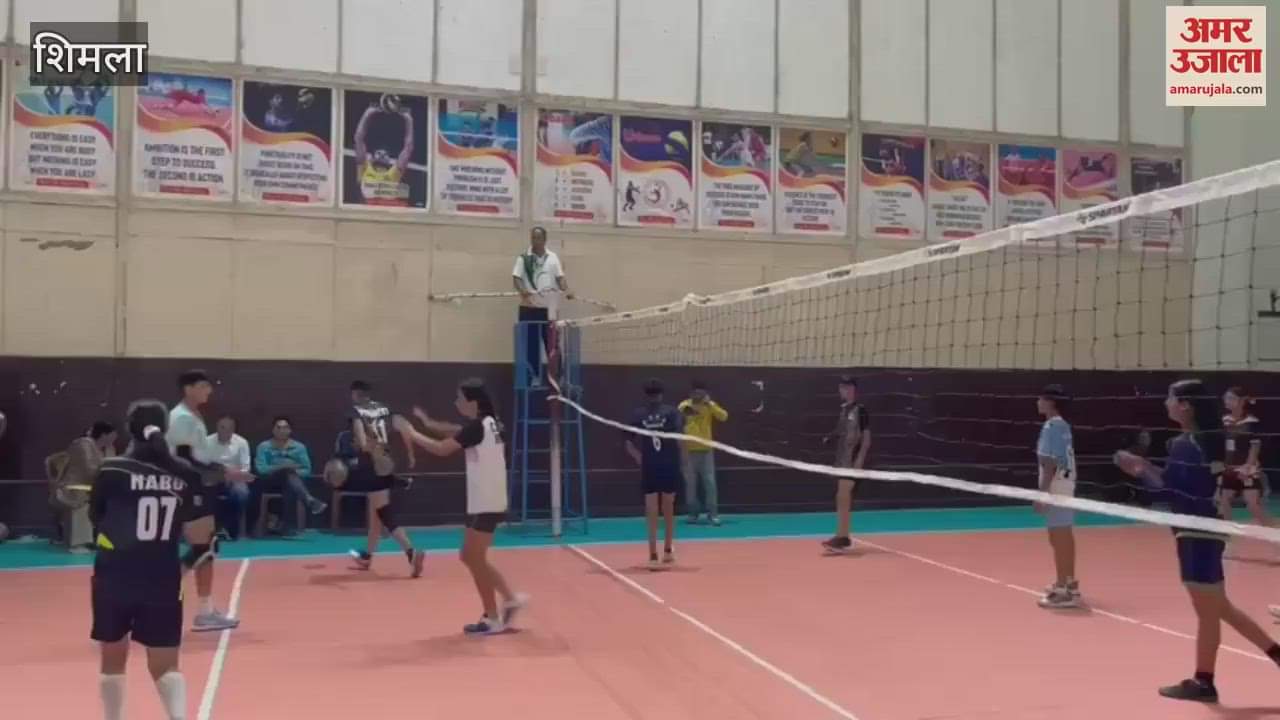 Shimla Eight players selected for national volleyball competition trials held at Dira Gandhi State Sports Complex