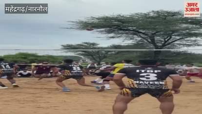 RK Academy Alwar stood first in Kabaddi competition in Narnaul, Mandola's team stood second