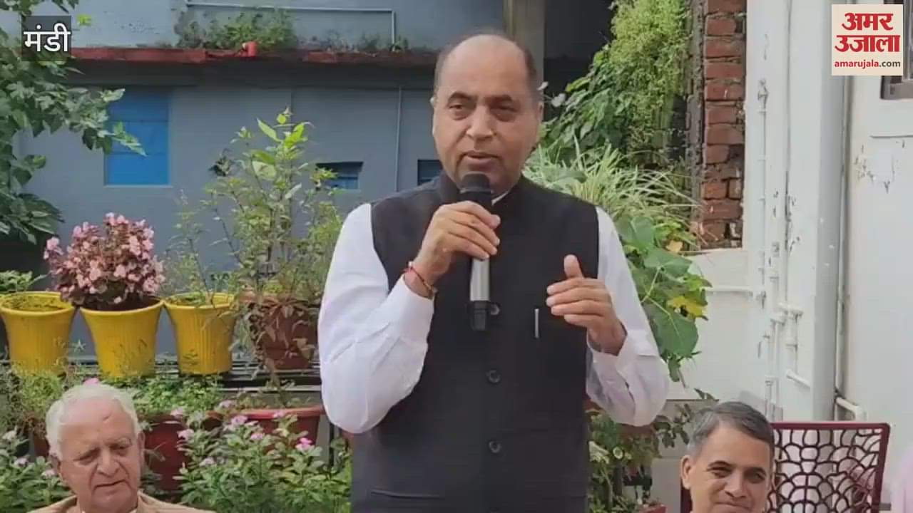 Mandi Jairam Thakur said Congressmen crossed the limits of corruption during the disaster