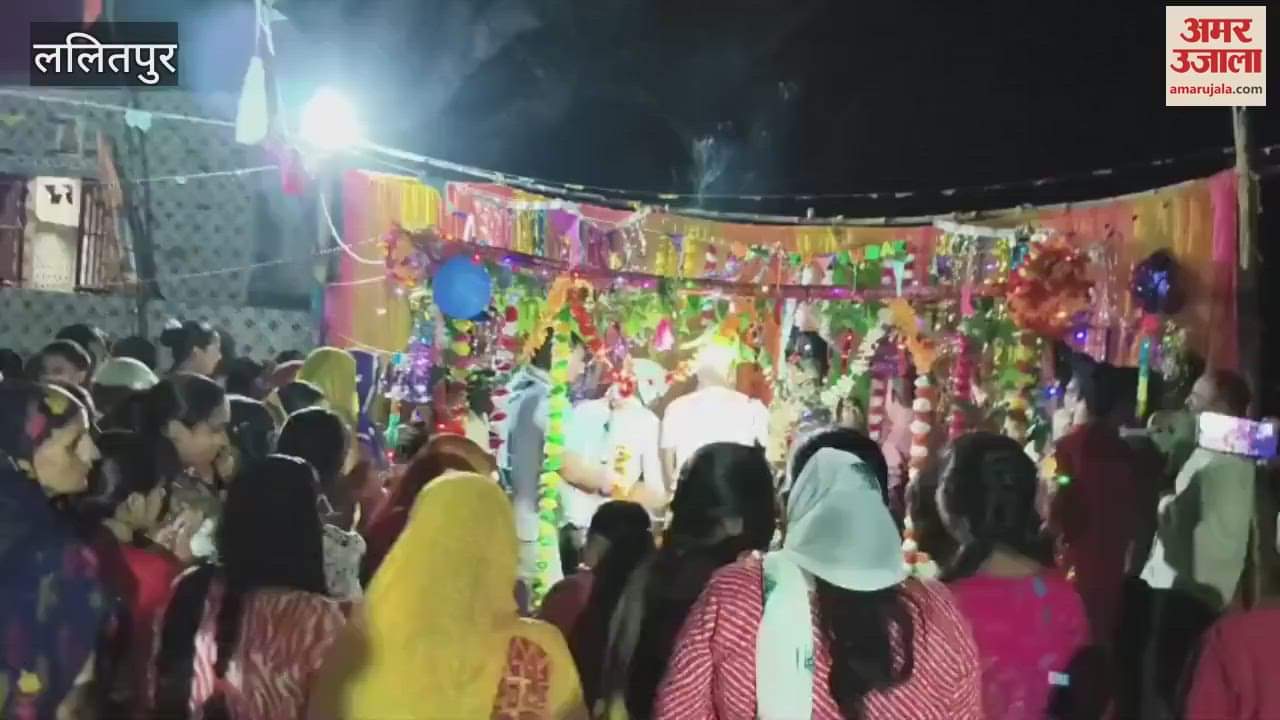 Lalitpur: Shri Krishna's birthday celebrated with great pomp in Kapasi