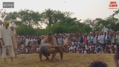 Wrestlers showed their skills in the wrestling competition of Birsinghpur