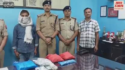 11 kg silver jewellery recovered from Pt.D.U. Junction in chandauli