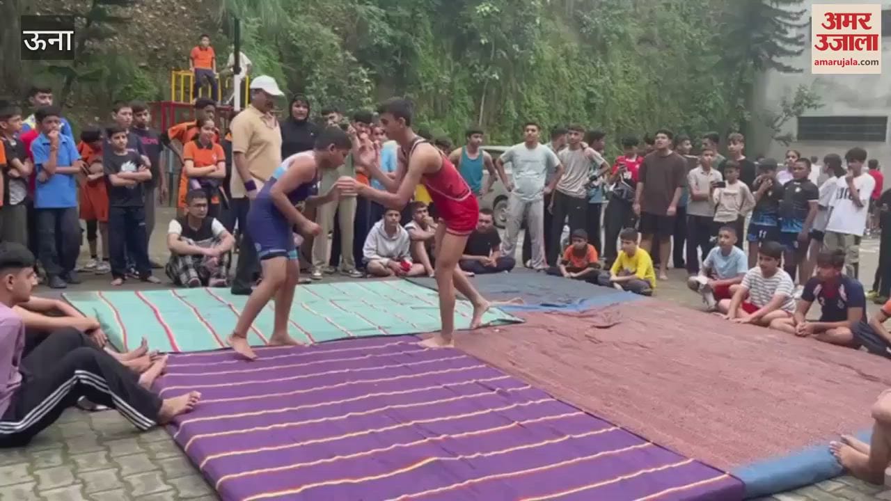 Una 35th state level sports competition organized grandly at Saraswati Vidya Mandir Chintapurni