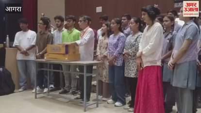 Rehearsal of the 91st convocation of Agra University took place