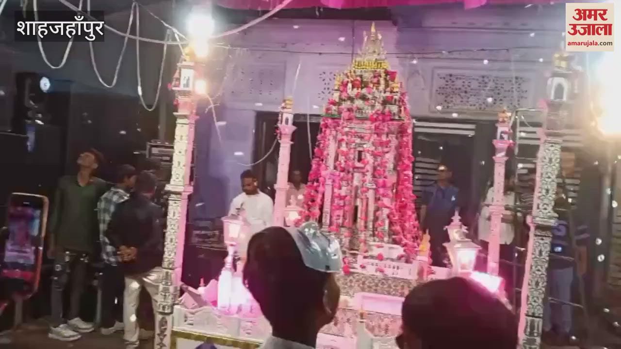tradition of taking out Tazia started on Chehlum in Shahjahanpur