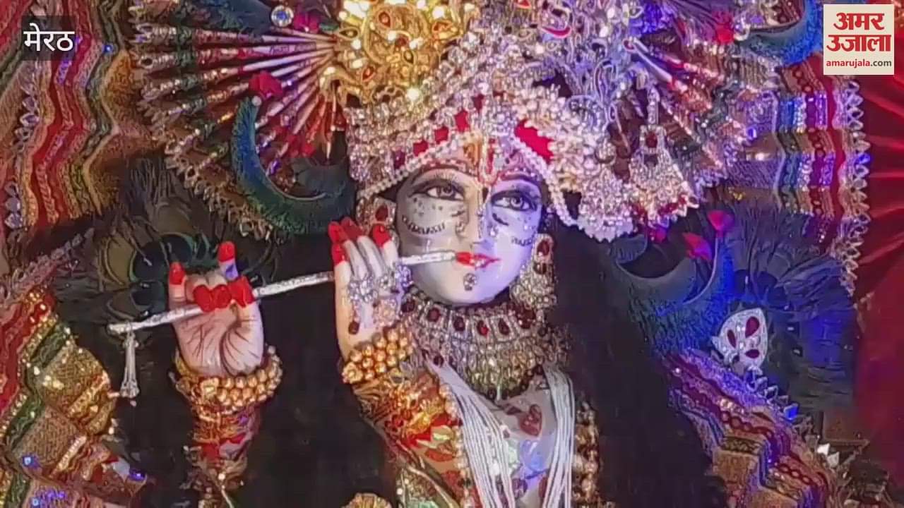 Meerut: Amazingly decorated Radha Krishna