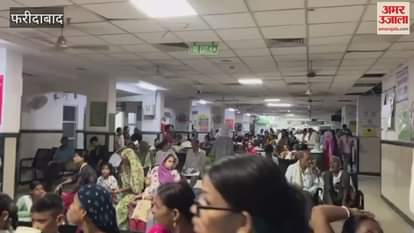 OPD opened in BK Hospital in Faridabad after three days holiday