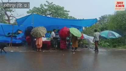 Hamirpur Rain halted business at Goga Navami fair in Awahdevi