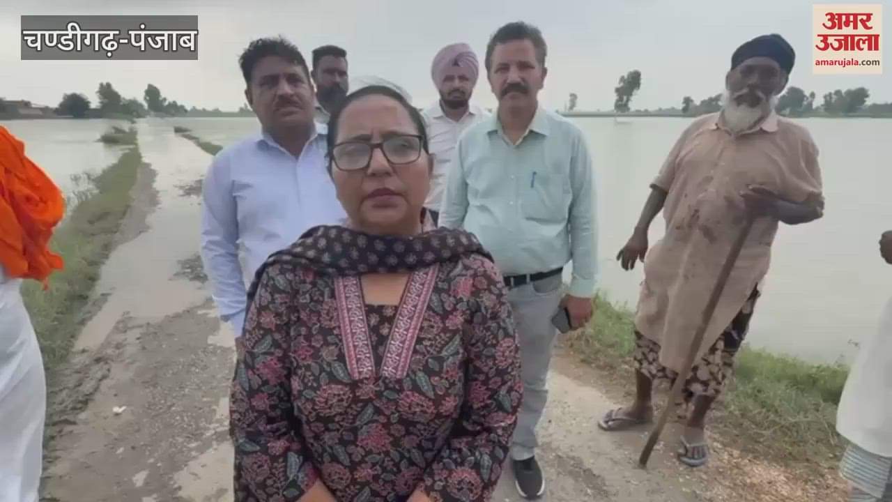 Civil surgeon visits flood affected villages of Ferozepur