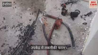 Electricity supply to 250 villages was disrupted for nine hours in the humid heat, causing chaos