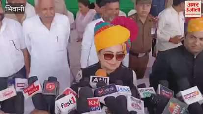 In Bhiwani, the fight between aunt and nephew broke out again in the Bansi Lal family, Kiran Chaudhary and Anirudh Chaudhary face to face