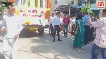 Amar Ujala Maa Tujhe Pranam Rally, Nature's view seen in the tableau of Nun River