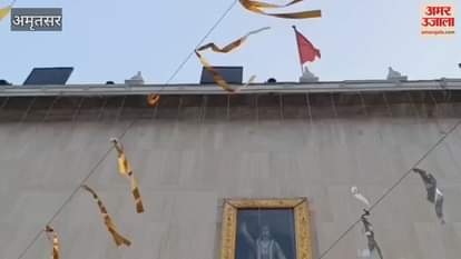 Celebration of Janmashtami at Durgiana Temple in Amritsar