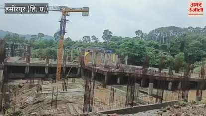 Hamirpur Some part of Naidun-Hamirpur road closed for traffic