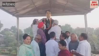 medical camp was set up in front of Shaheed Madanlal Dhingra Park in Tohana, Fatehabad