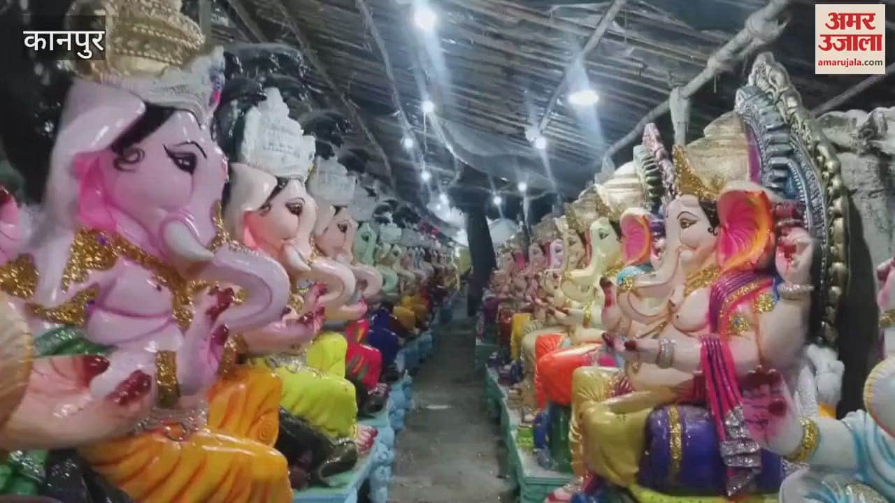 Vighnaharta is coming, business of Ganpati Bappa's idols is worth crores in Kanpur