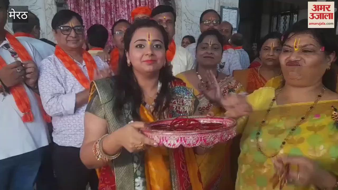 Meerut: Rotary Club Meerut Virat organized a religious event organized at Aughdnath Temple on Janmashtami