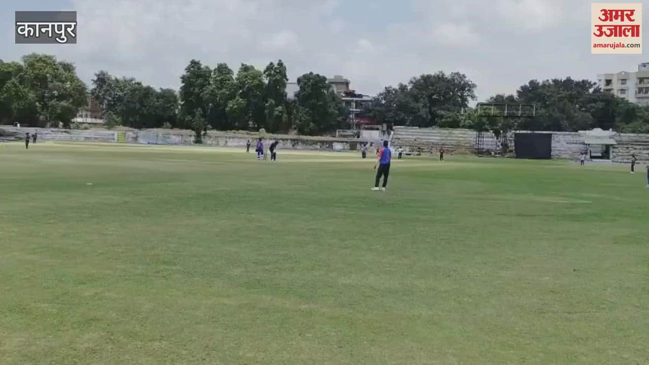 Match held in women's senior and junior cricket camp at Kamla Club