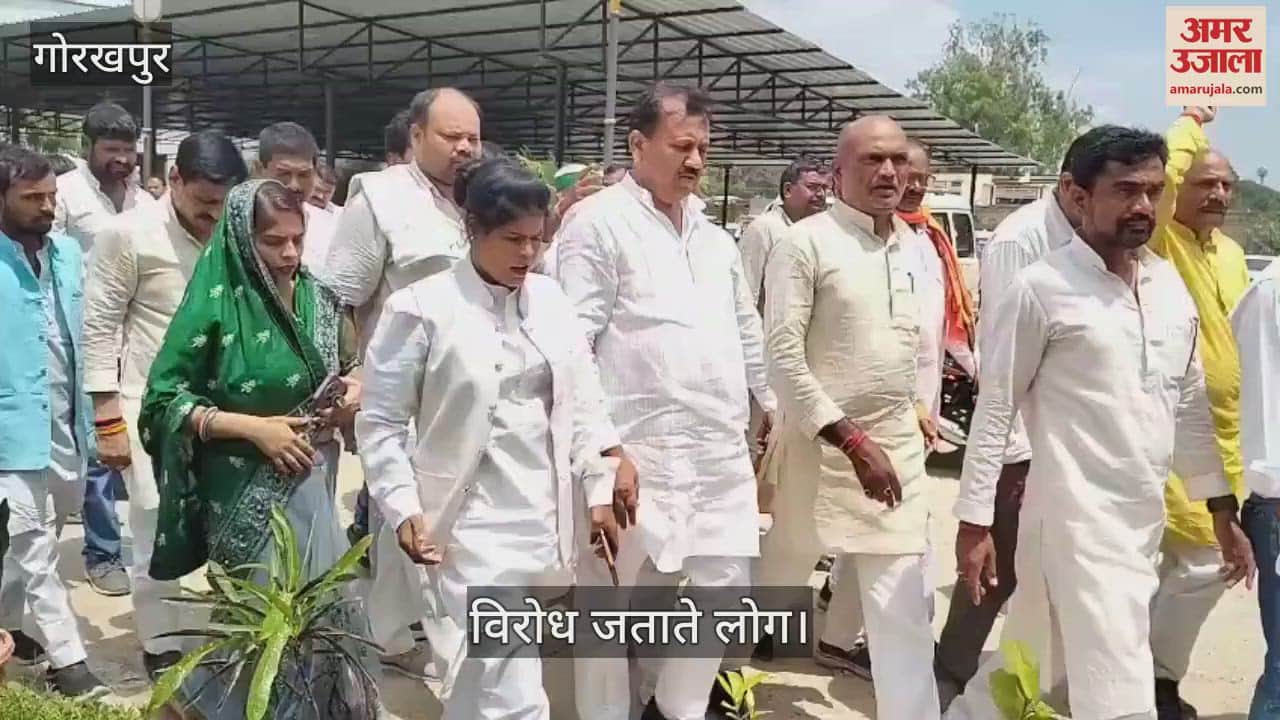 Protest held against removal of statue of former MLA late Kedar Singh