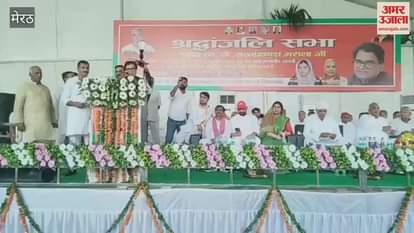 Ram Gopal Yadav said in Meerut- We are fighting for democracy and to stop vote theft, BJP insulted Satyapal Malik