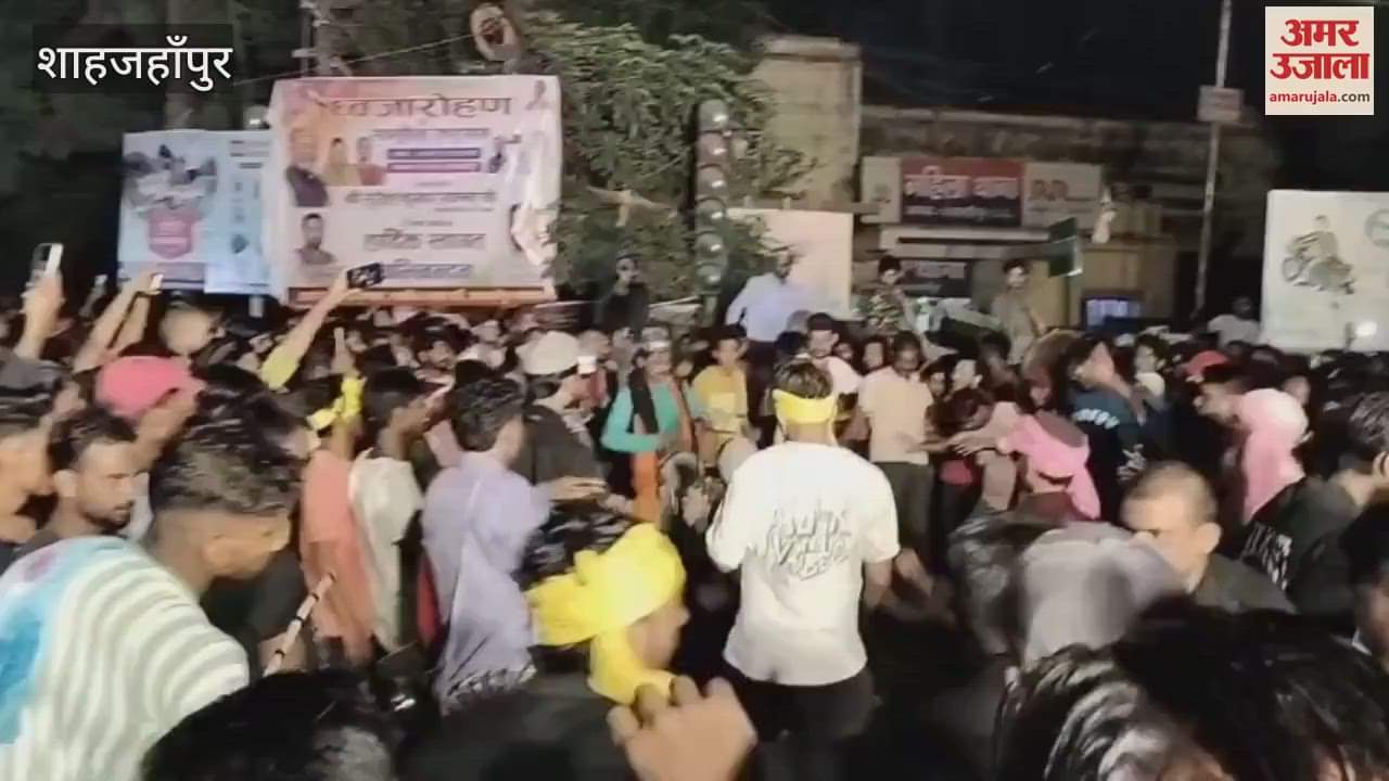 Tajiyas were buried amid mourning in Shahjahanpur Jalalnagar