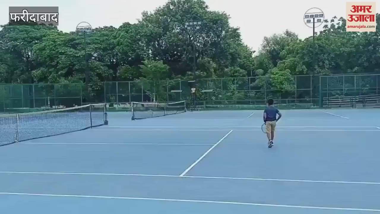 Faridabad District level under-14 boys singles and doubles competitions organized