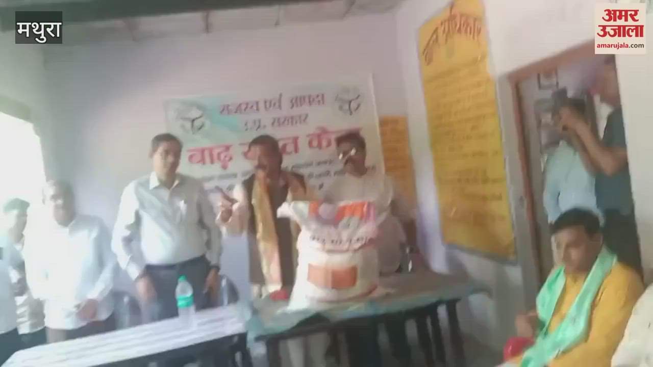 Officials reached flood affected areas in Mathura