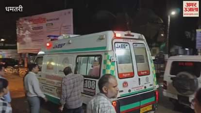 woman consumed poison in tehsil office in Dhamtari