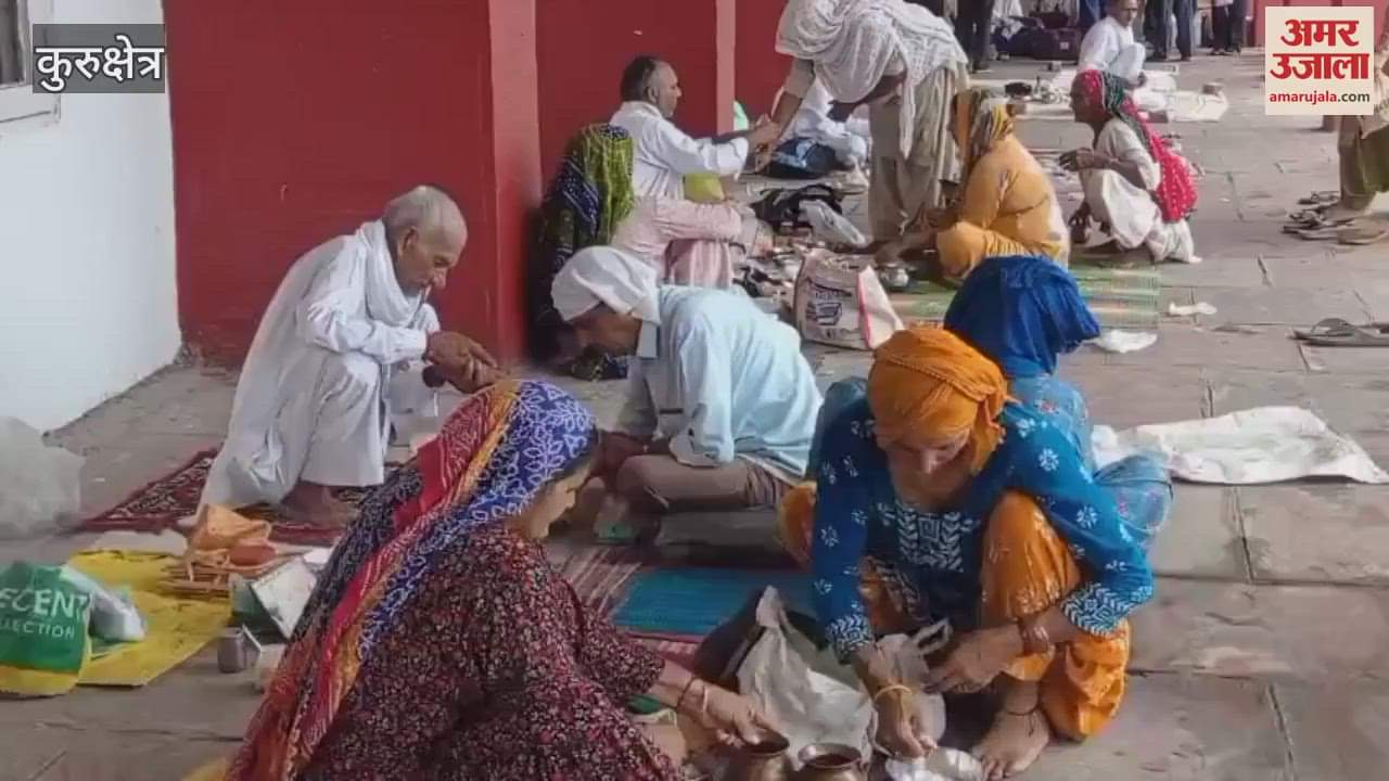 There is a wave of devotion in Brahma Sarovar on Bhadrapad Amavasya in Kurukshetra