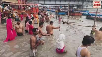 Devotees took a holy dip on Shani Amavasya
